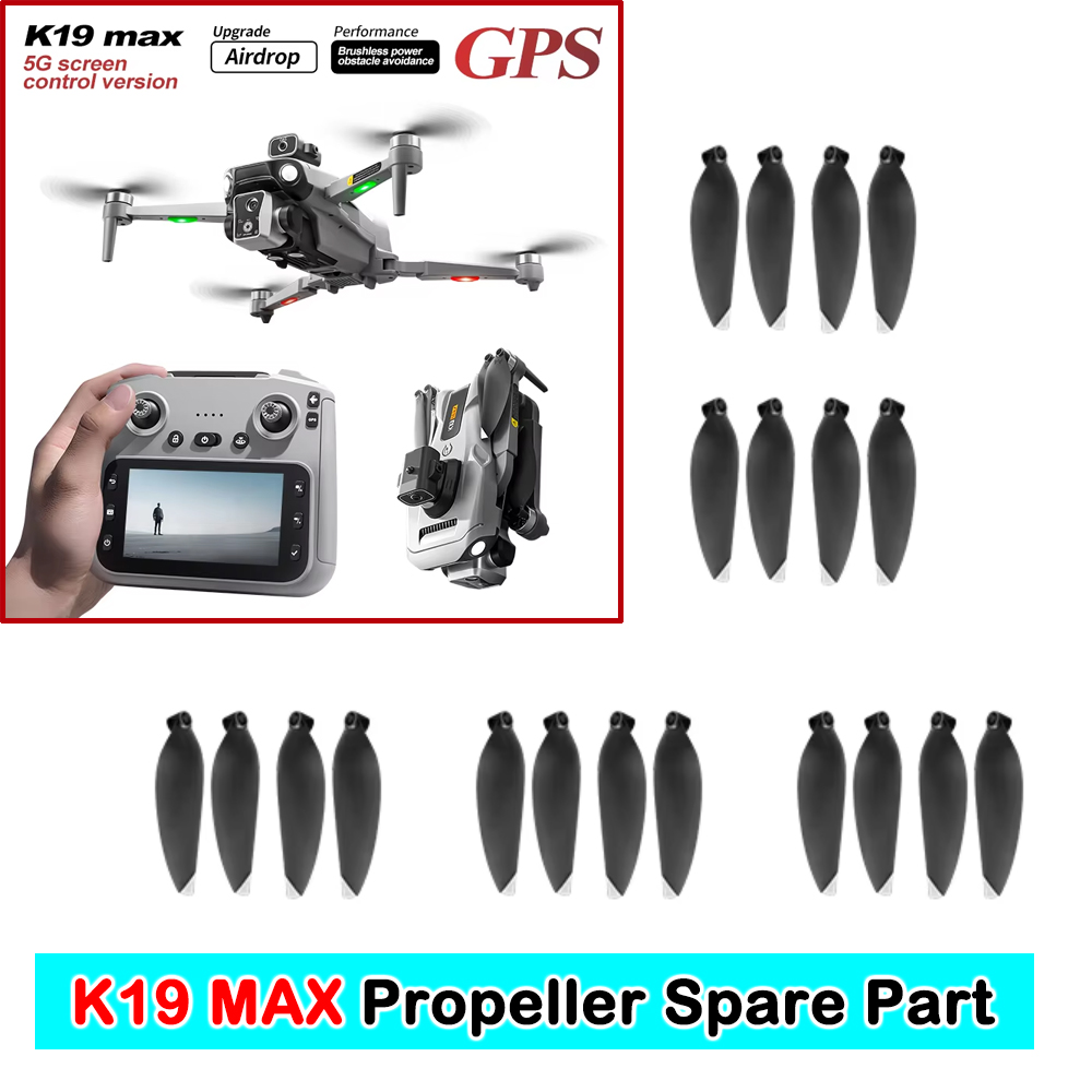 Drone Kit Beginner - K19 Max GPS Drone Brushless Quadcopter