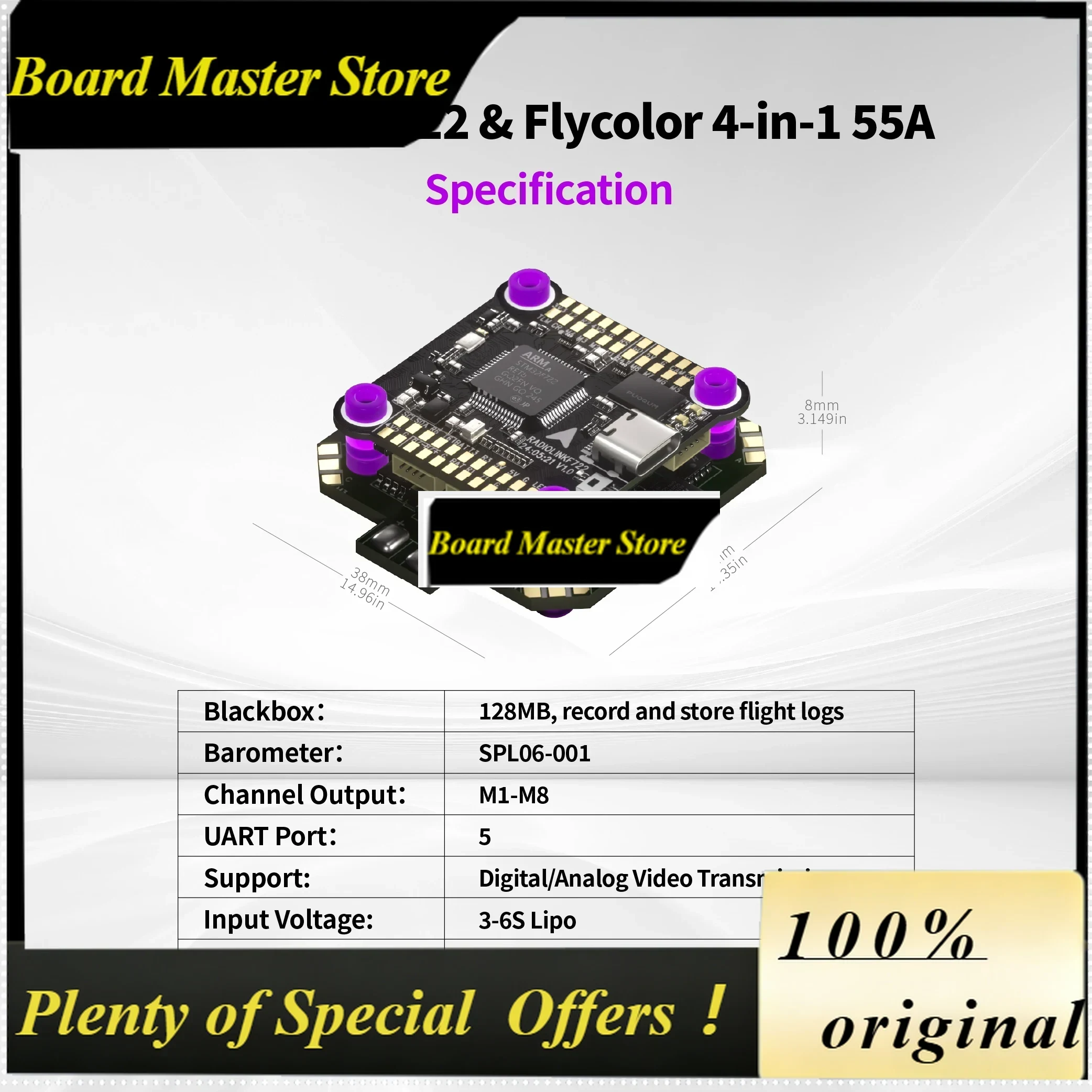 BoMaSRadiolink F722 Betaflight - Betaflight Fc F7 review and price